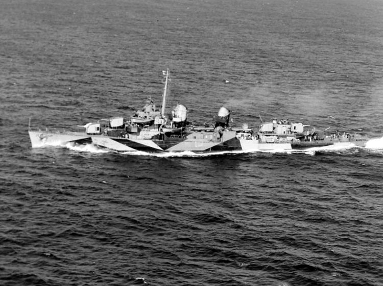 USS Cushing (DD-797) FileUSS Cushing DD797 at sea in March 1944jpg Wikimedia Commons