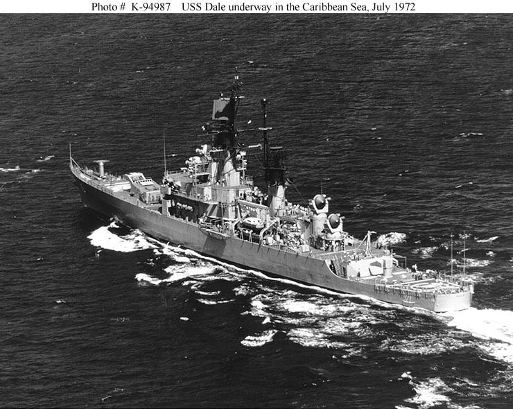 USS Dale (DLG-19) Naval Warfare USS Dale DLG19 CG19