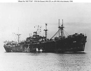 USS De Grasse (AK-223) httpsuploadwikimediaorgwikipediacommonsthu