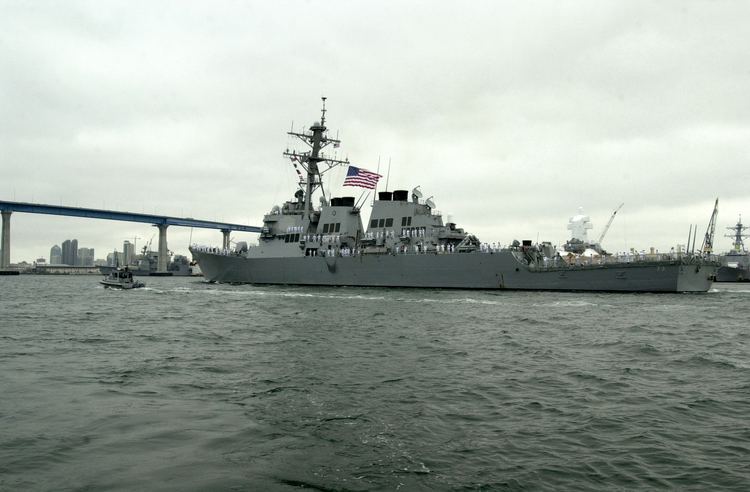 USS Decatur (DDG-73) FileUS Navy 030822N9885M001 USS Decatur DDG 73 steams towards
