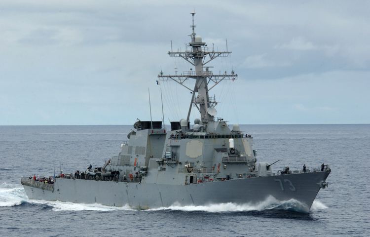 USS Decatur (DDG-73) US Navy 060703N7526R123 The guidedmissile destroyer USS Decatur