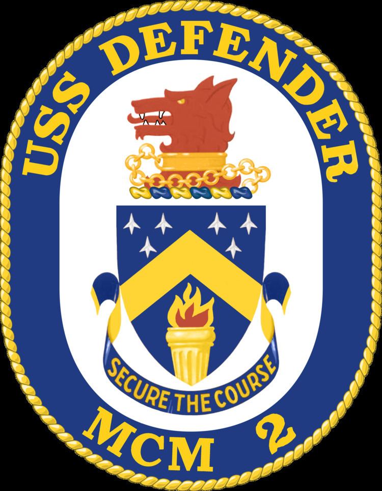 USS Defender (MCM-2) USS Defender MCM2 Military History of the Upper Great Lakes