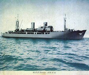 USS Devosa (AKA-27) httpsuploadwikimediaorgwikipediaenthumbc