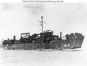 USS Dorchester (APB-46) httpsuploadwikimediaorgwikipediacommonsthu
