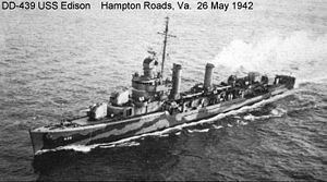 USS Edison (DD-439) httpsuploadwikimediaorgwikipediacommonsthu