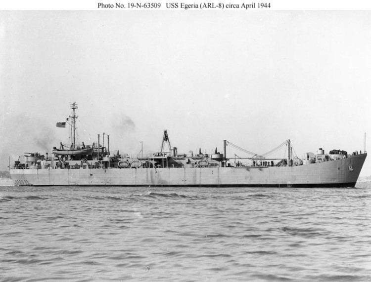USS Egeria (ARL-8) httpsuploadwikimediaorgwikipediacommons55