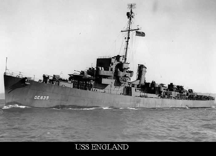 USS England (DE-635) USS Pavlic APD70