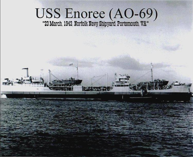 USS Enoree (AO-69) wwwnavsourceorgarchives0919091906901jpg