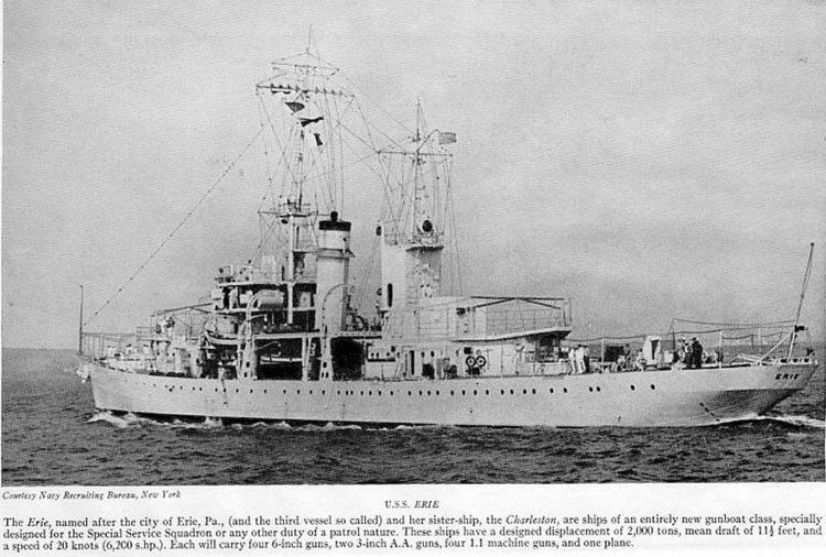 USS Erie (PG-50) PG50 Erie
