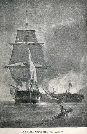 USS Essex vs HMS Alert httpsuploadwikimediaorgwikipediacommonsthu