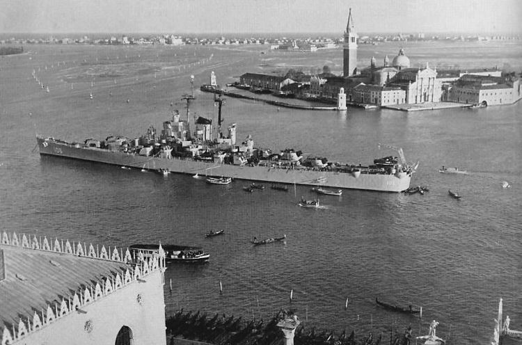 USS Fargo (CL-106) FileUSS Fargo CL106 at Venice in 1949jpg Wikimedia Commons