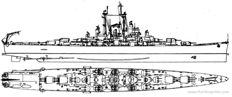 USS Fargo (CL-106) TheBlueprintscom Blueprints gt Ships gt Cruisers US gt USS CL106