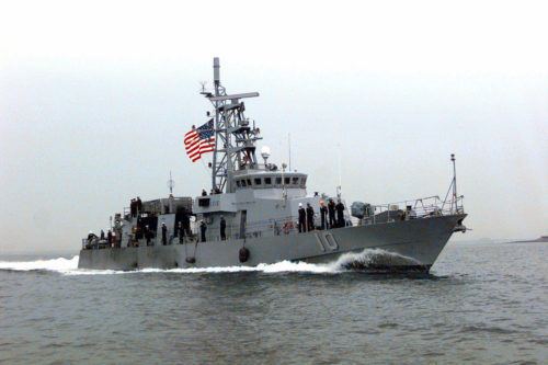 USS Firebolt Iranians harass USS Firebolt This ain39t Hell but you can see it