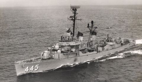 USS Fletcher (DD-445) USS Fletcher DD445 DDE445 DD992
