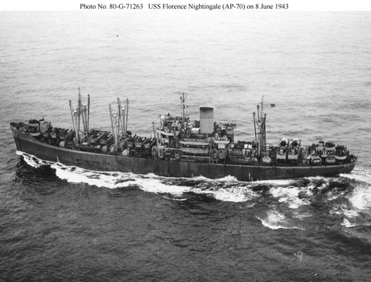 USS Florence Nightingale (AP-70) wwwnavsourceorgarchives0922092207012jpg
