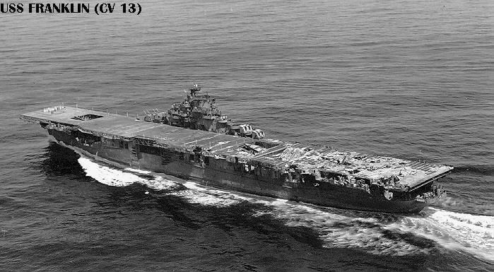 USS Franklin (CV-13) World Aircraft Carriers List US Fleet Carriers WWII Era
