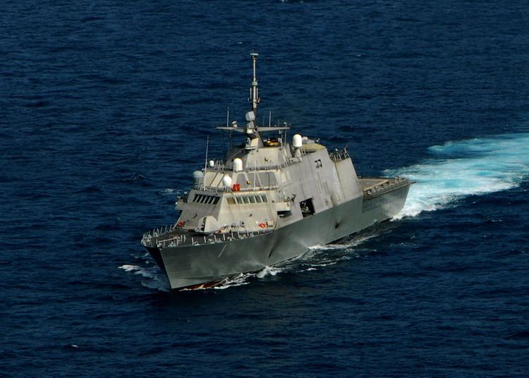 USS Freedom (LCS-1) FileUS Navy 100330N7058E253 USS Freedom LCS 1 conducts joint