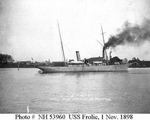 USS Frolic (1892) httpsuploadwikimediaorgwikipediacommonsthu
