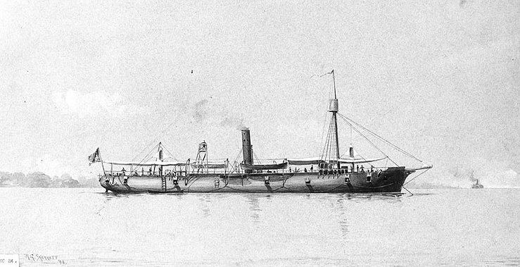 USS Galena (1862) USS Ironclad Galena Civil War Navy Ship