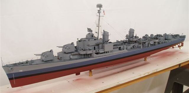 USS Gearing John R Haynes Fine Ship Models