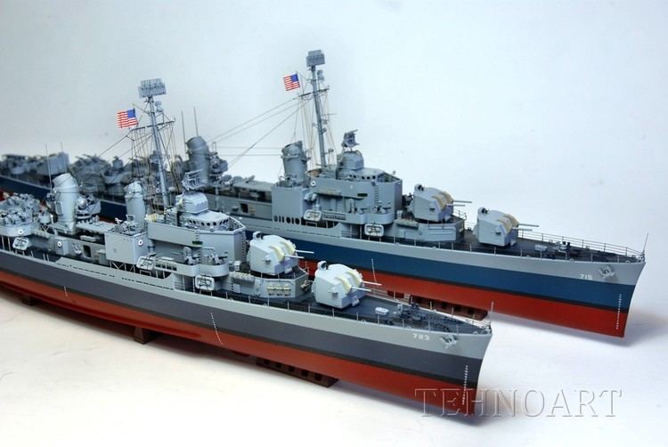 USS Gearing USS GEARING TEHNOART MODELS