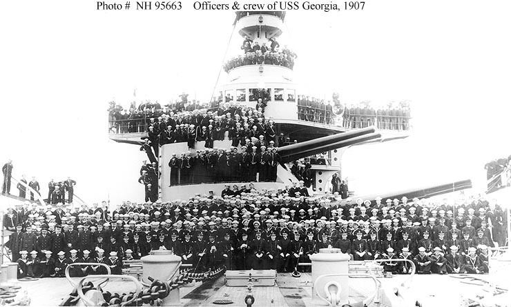 USS Georgia (BB-15) USN ShipsUSS Georgia Battleship 15 Part II