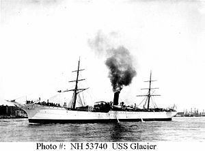 USS Glacier (AF-4) httpsuploadwikimediaorgwikipediacommonsthu