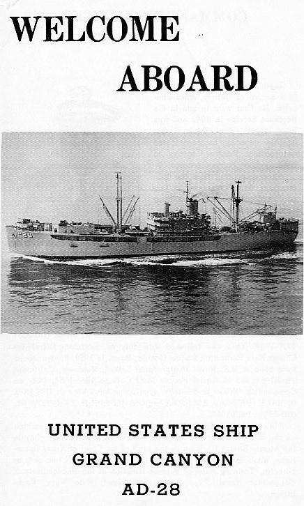 USS Grand Canyon (AD-28) Destroyer Tender Photo Index AD