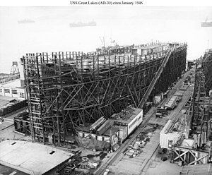 USS Great Lakes (AD-30) httpsuploadwikimediaorgwikipediacommonsthu