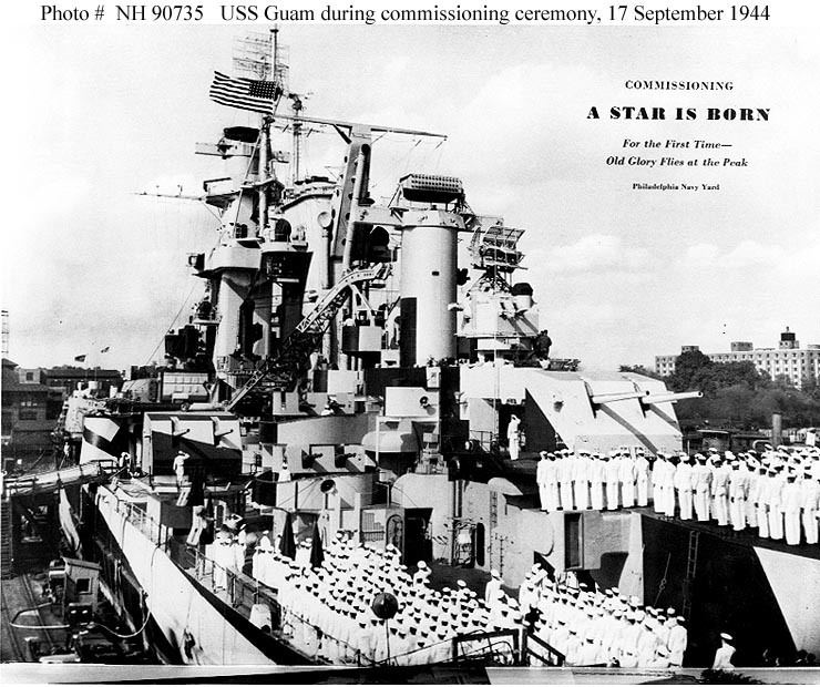 USS Guam (CB-2) USN ShipsUSS Guam CB2 Views on Board