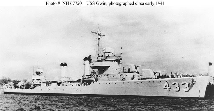 USS Gwin (DD-433) httpswwwibiblioorghyperwarOnlineLibrarypho