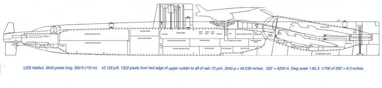 USS Halibut (SSGN-587) USS Halibut SSGN 587 cutaway showing the intended Regulus Flickr