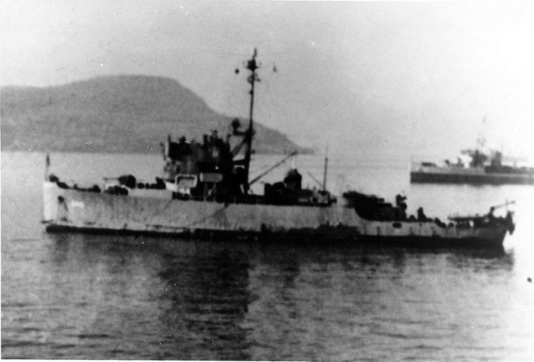 USS Hazard (AM-240) MSF240 Hazard