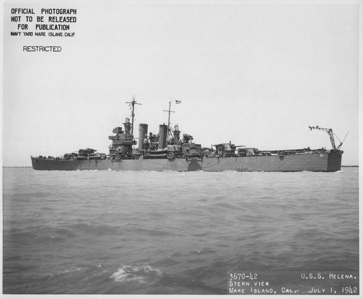 USS Helena (CL-50) Cruiser Photo Index CL50 USS HELENA Navsource Photographic