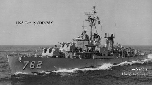 USS Henley (DD-762) Tin Can Sailors The National Association of Destroyer Veterans