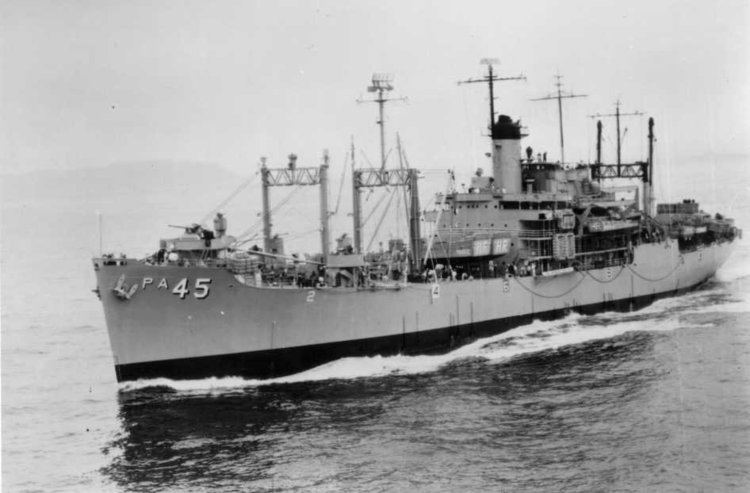USS Henrico (APA-45) httpsuploadwikimediaorgwikipediacommonsbb