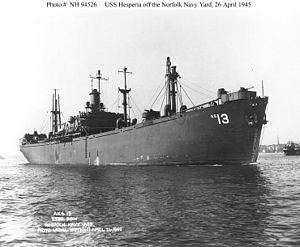 USS Hesperia (AKS-13) httpsuploadwikimediaorgwikipediacommonsthu