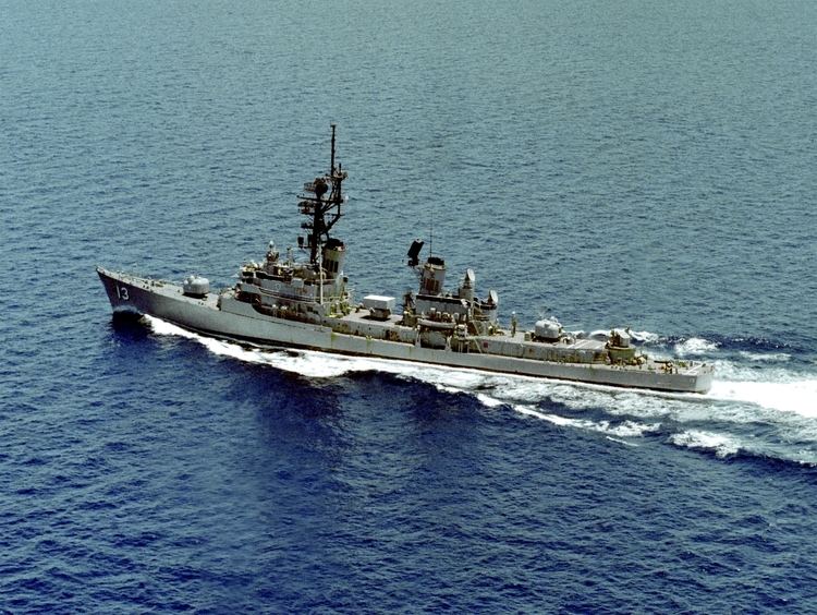 USS Hoel (DDG-13) FileUSS Hoel DDG13 in San Bernadino Strait 1981JPEG Wikimedia