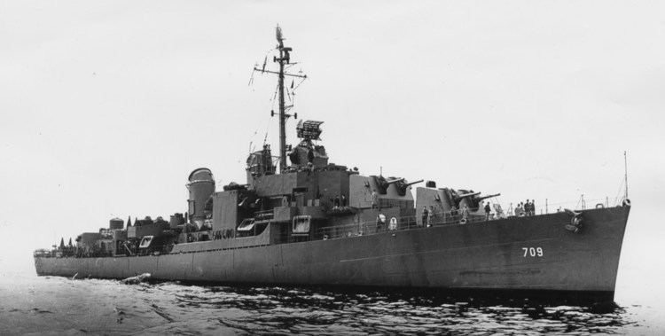 USS Hugh Purvis Destroyer History Allen M Sumner class destroyer