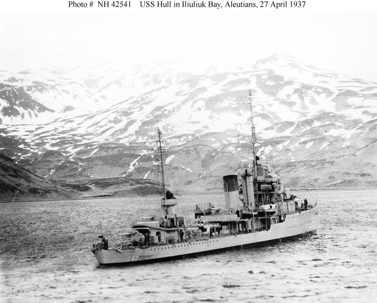 USS Hull (DD-350) USN ShipsUSS Hull DD350