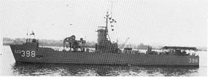 USS Hunting (LSM-398) httpsuploadwikimediaorgwikipediacommonsthu