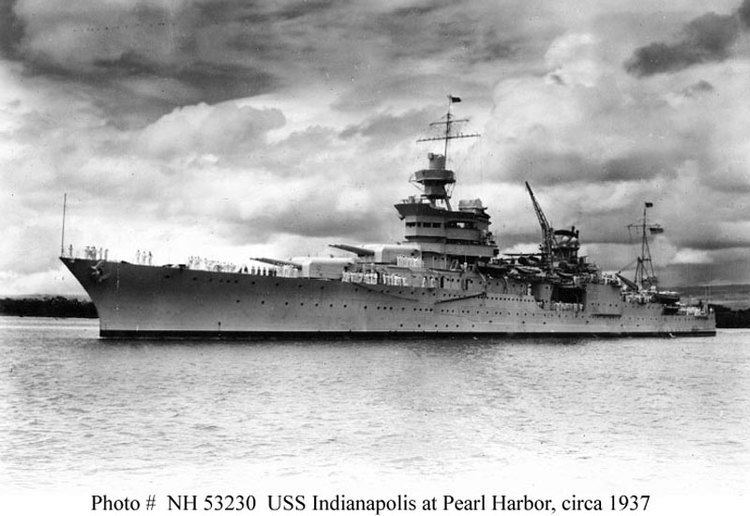 USS Indianapolis (CA-35) USS Indianapolis CA35 Cruiser