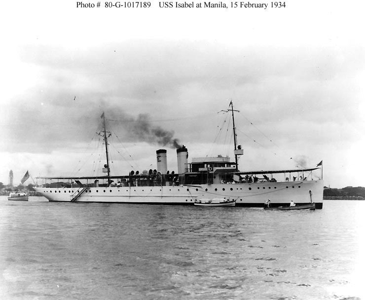 USS Isabel (PY-10) USN ShipsUSS Isabel PY10 Views of the Ship taken after 1930