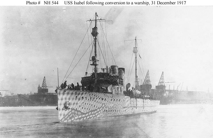 USS Isabel (PY-10) USN ShipsUSS Isabel SP521 later PY10
