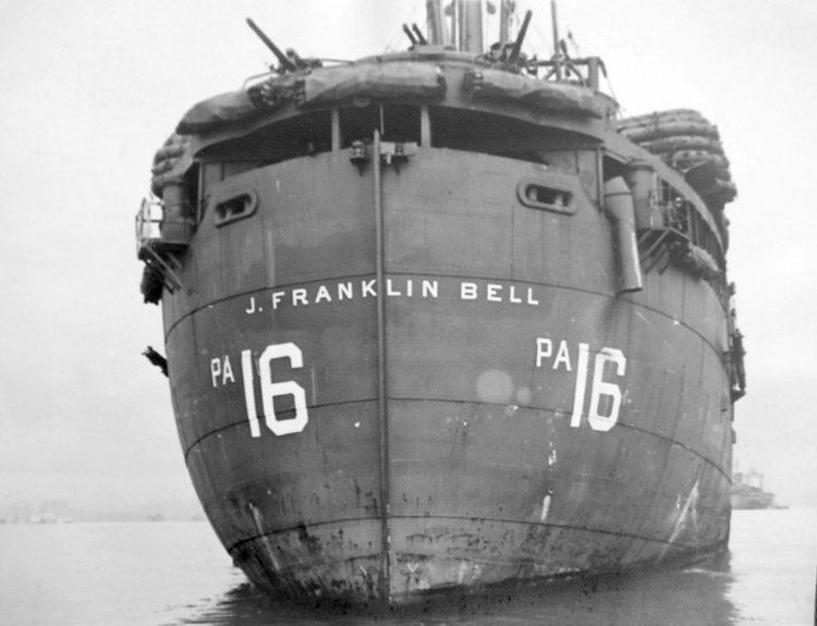 USS J. Franklin Bell (APA-16) wwwnavsourceorgarchives1003100301603jpg