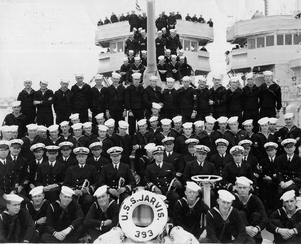 USS Jarvis (DD-393) USS Jarvis DD 393 offs amp crew 1938 From the San Diego Air Flickr