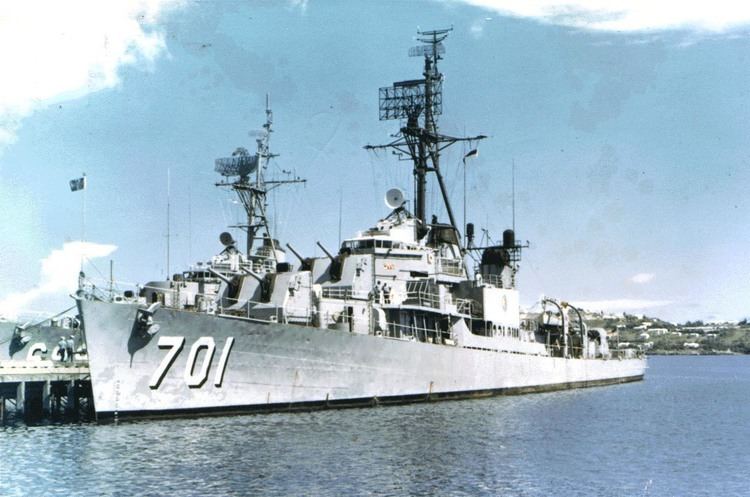 USS John W. Weeks Ron