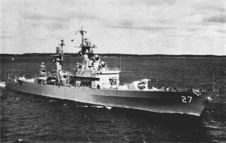USS Josephus Daniels FileUSS Josephus Daniels DLG27 underway in 1965jpg Wikimedia