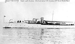 USS Joyance (SP-72) httpsuploadwikimediaorgwikipediacommonsthu
