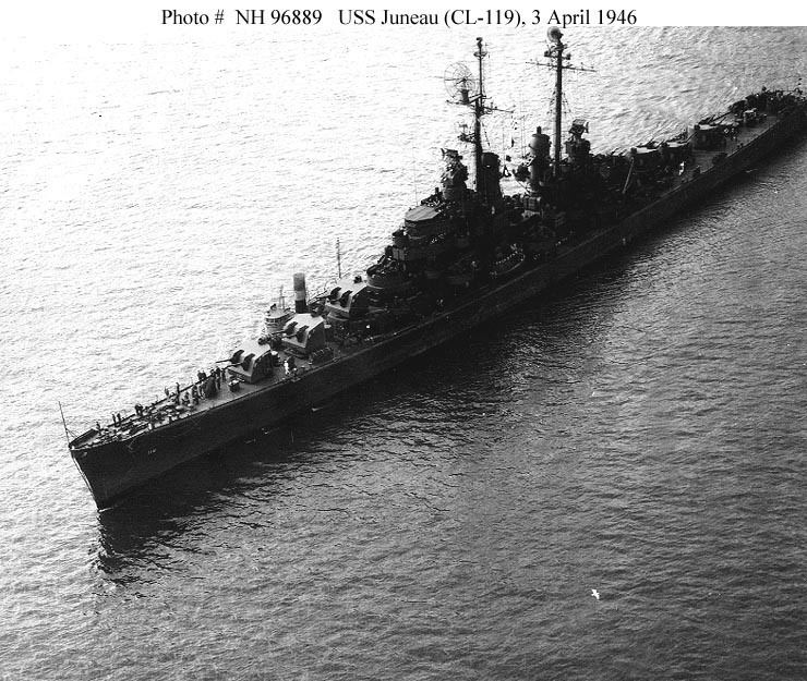 USS Juneau (CL-119) httpswwwibiblioorghyperwarOnlineLibrarypho